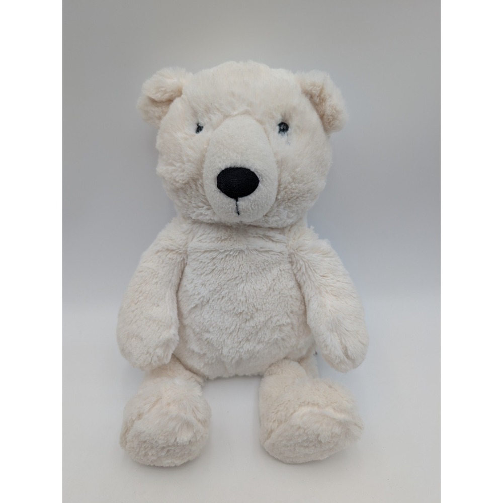 Target LE Polar Bear Plush 13 Inch Cream Stuffed Animal Toy